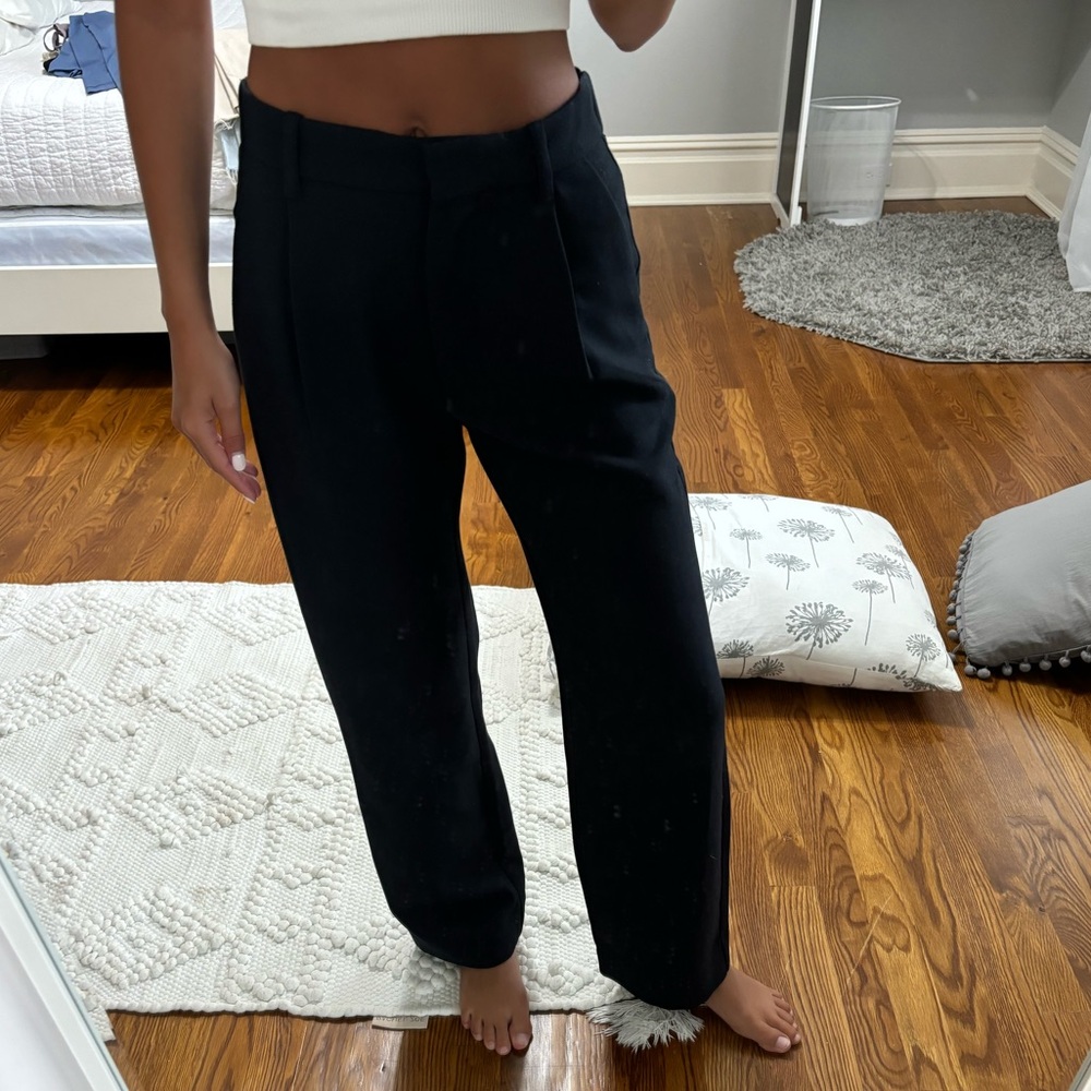 Black work trousers